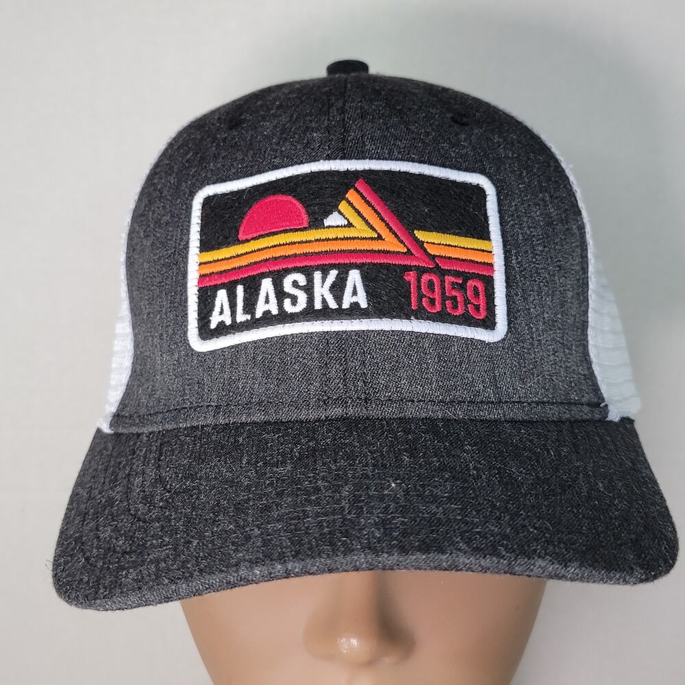 Legacy "Alaska 1959" B&W Snap Back Trucker Hat